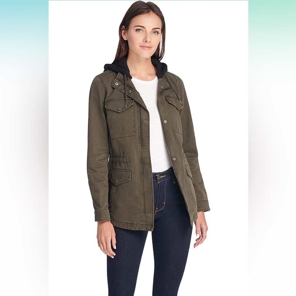 Levi's Women's Cotton Military Jacket